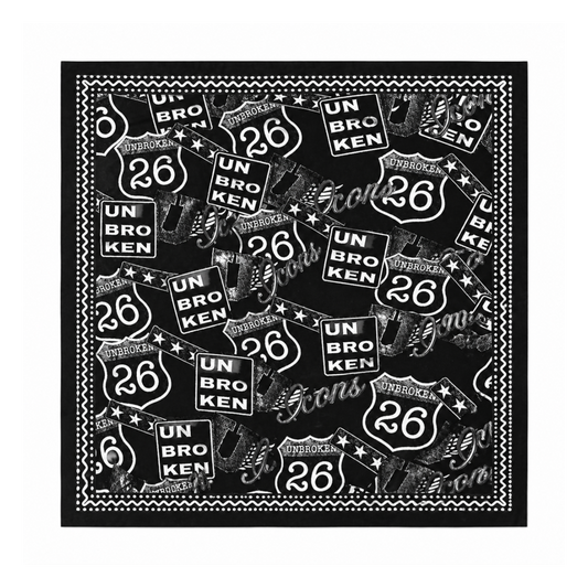 PAÑOLETA UNBROKEN ICONS - 70 X 70 CMS