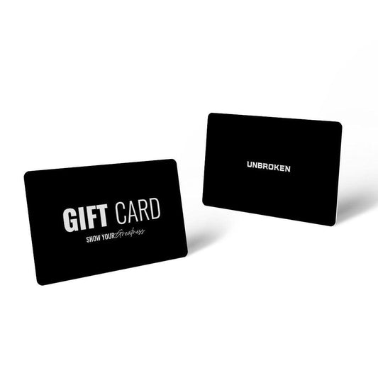 Tarjeta de Regalo Unbroken: El Regalo perfecto - Unbroken 