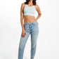 Top mujer menta frente