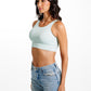 Top mujer menta lado derecho
