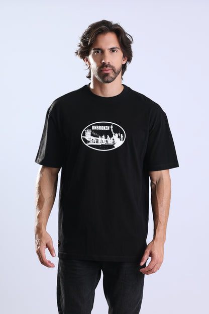 Camiseta NY retro - 220 Gramos