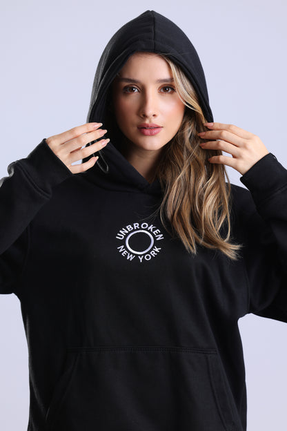Hoodie Unbroken NY -375 Gramos