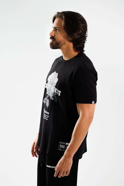 Camiseta regular fit 190 gramos Rose: Grandeza y Renacer - Unbroken 