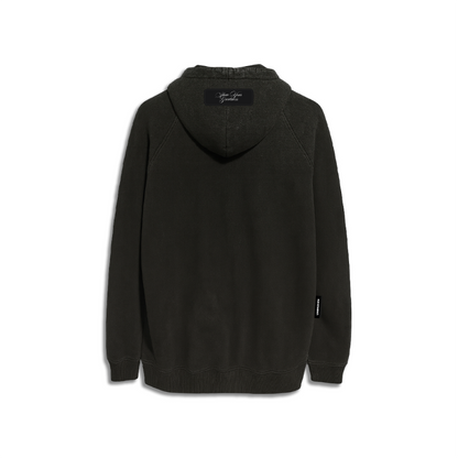 Hoodie Unbroken Classic - Black Acid Wash - Women