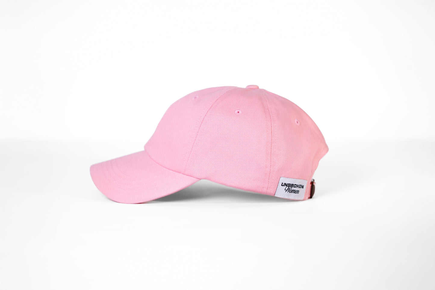 gorra - cap sin horma pink - lateral