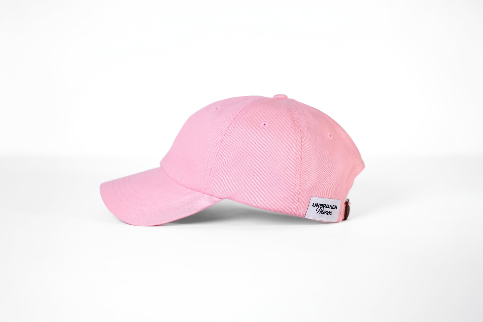 gorra - cap sin horma pink - lateral