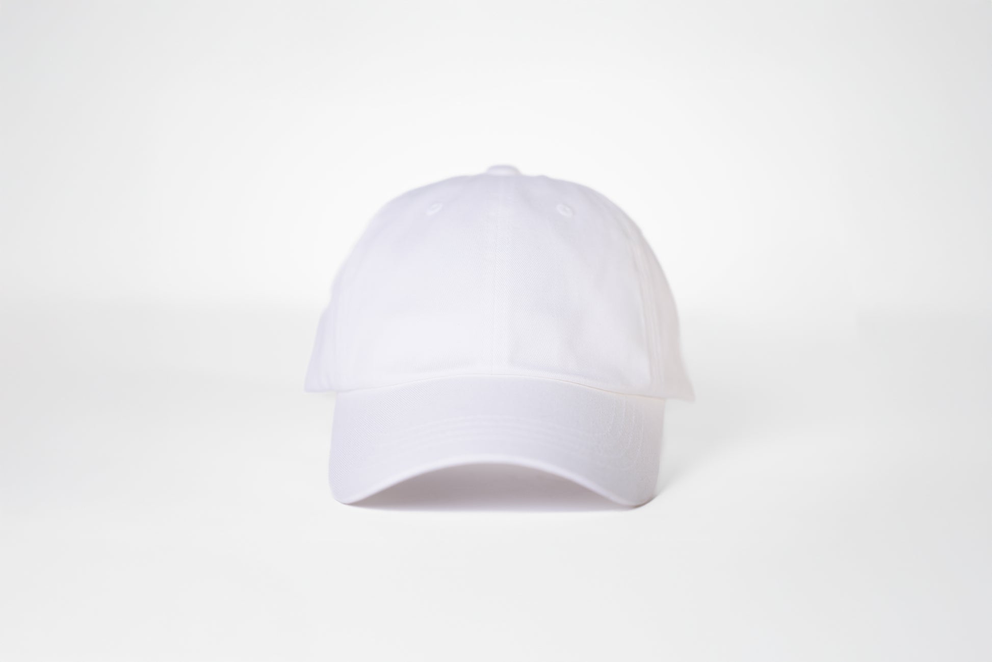 gorra - cap sin horma white -frente