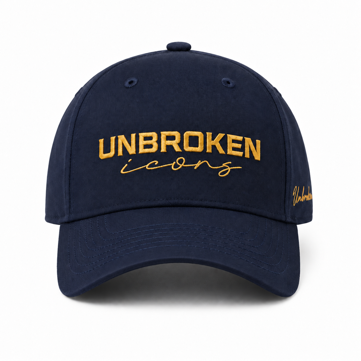 Icons Cap navy de Unbroken - vista frontal