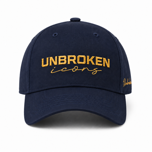 Icons Cap navy de Unbroken - vista frontal