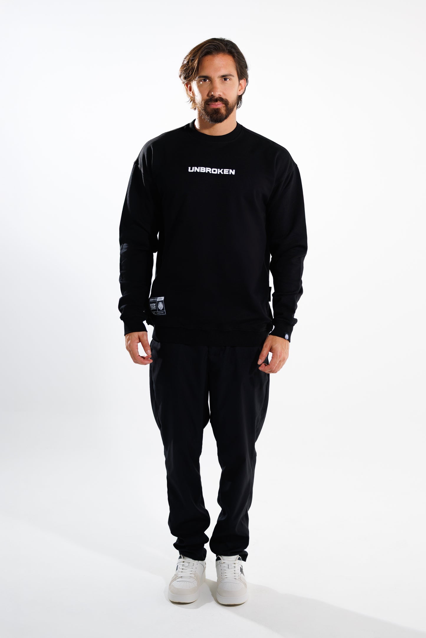 Hoodie 305 gramos Voyage: 100% Algodón peruano - Black