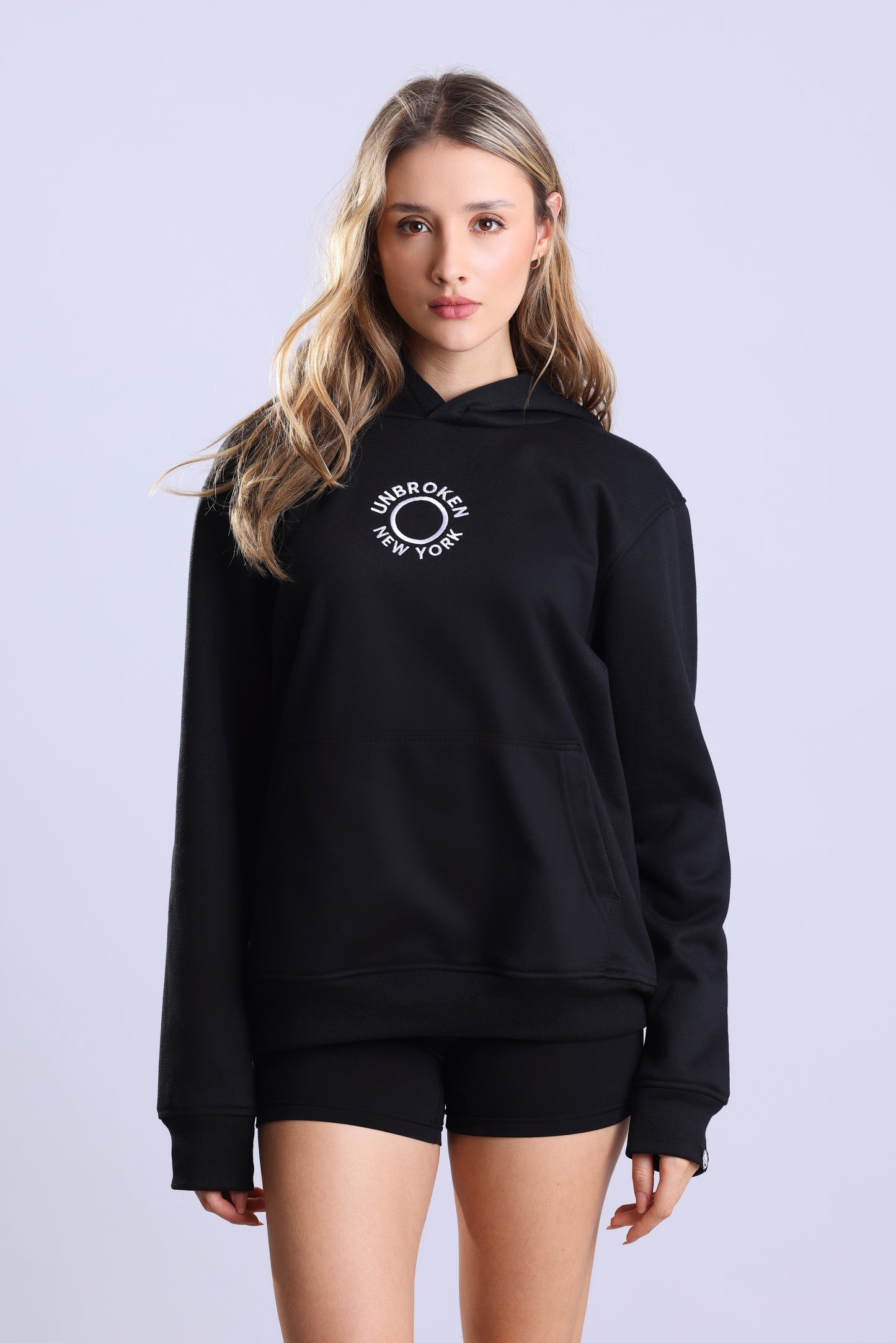 Hoodie Unbroken NY -375 Gramos