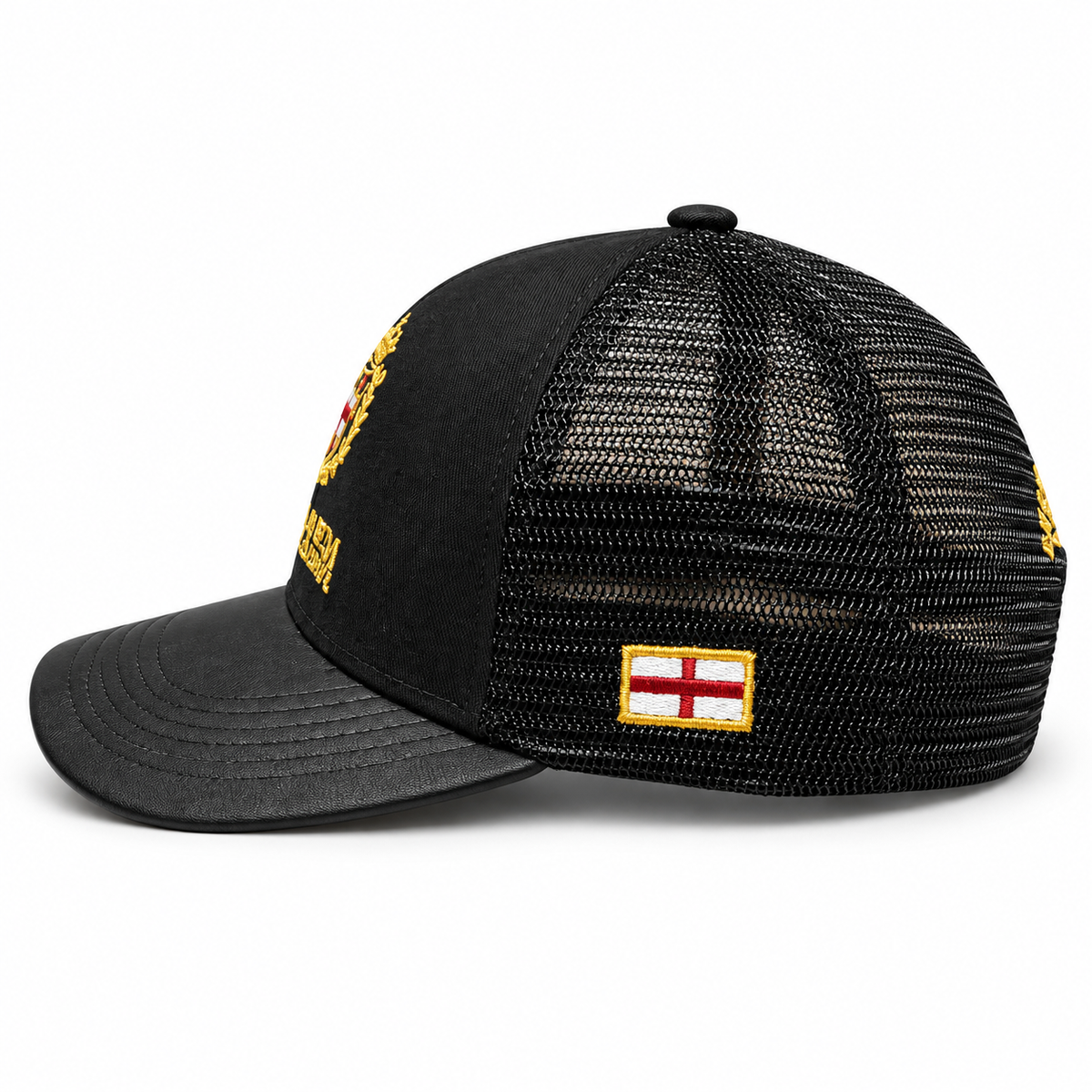 England Chapter Cap de Unbroken - vista lateral