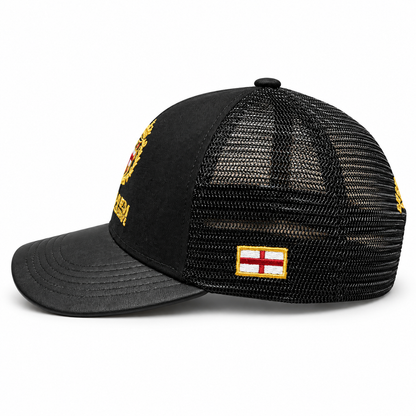 England Chapter Cap de Unbroken - vista lateral