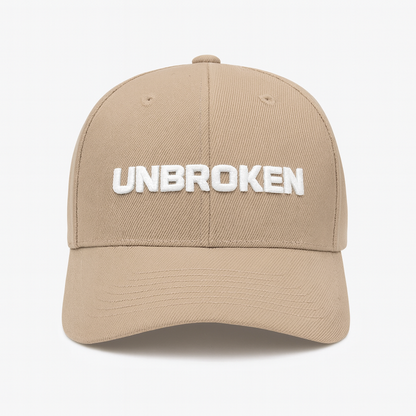 Beige Cap: UNBROKEN - MEN