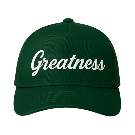 Green Cap: GREATNESS