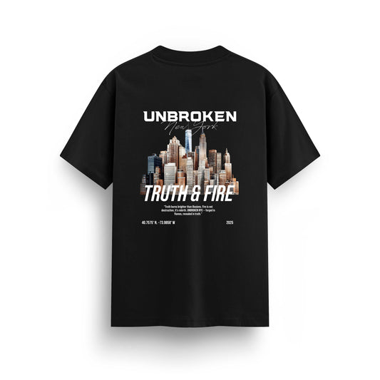 Camiseta NY Truth and fire- 220 gramos