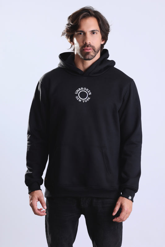 Hoodie Unbroken NY -375 Gramos - Hombre