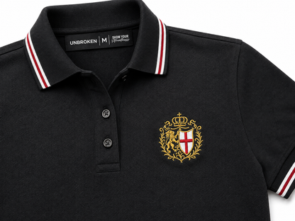 QUEEN POLO T-SHIRT de Unbroken - detalle 4