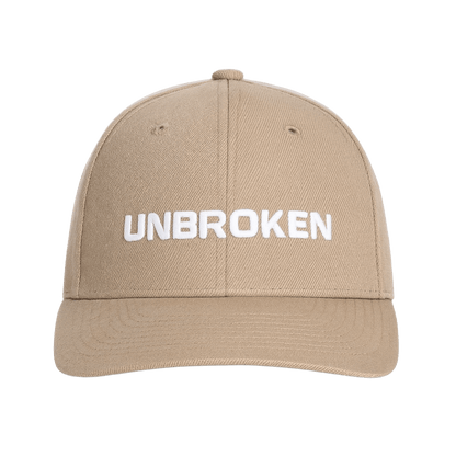 Beige Cap: UNBROKEN