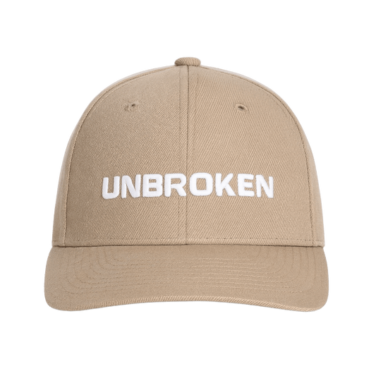 Beige Cap: UNBROKEN