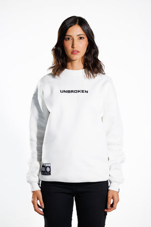 Hoodie 375 gramos voyage: 100% Algodón peruano - Classic - White de Unbroken - vista principal