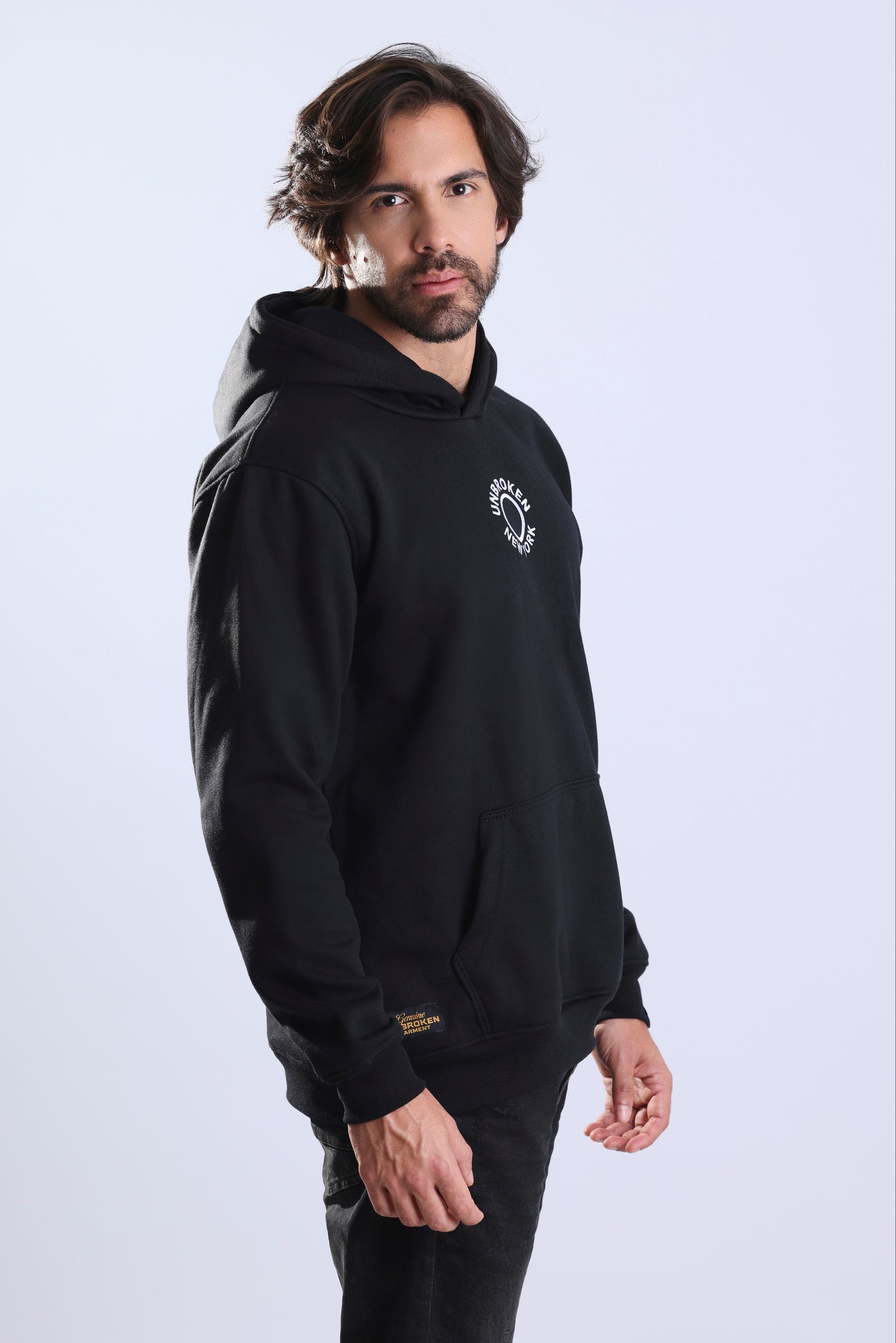 Hoodie Unbroken NY -375 Gramos - Hombre