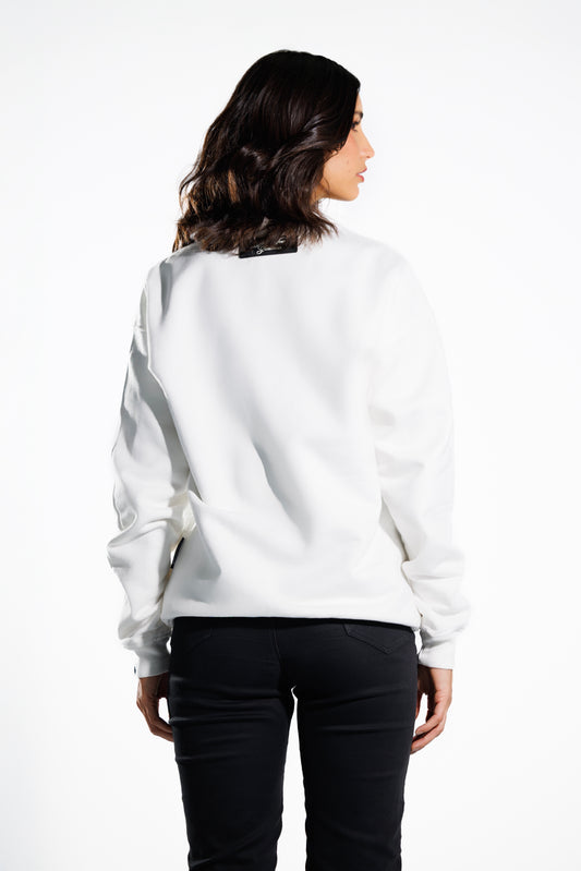 Hoodie 375 gramos voyage: 100% Algodón peruano - Classic - White