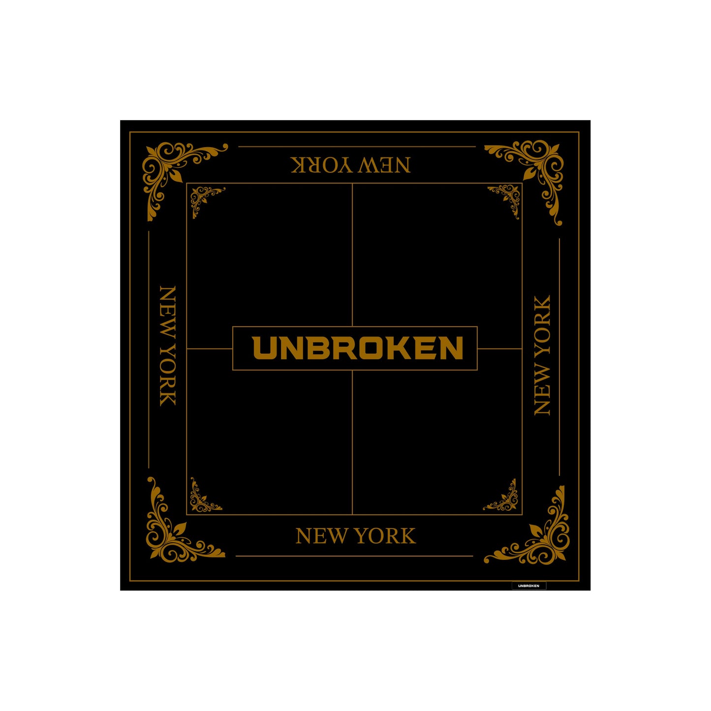 Pañoleta Unbroken NY gold - Hombre