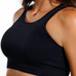 top mujer negro detalle